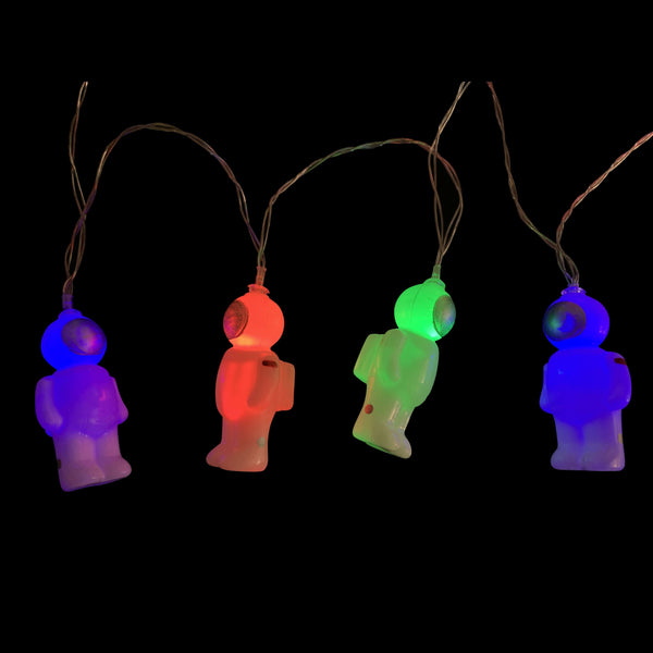 Astronaut Battery Powered Color Changing String Lights - Pilot Toys