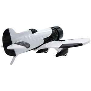 Black and White Gee Bee Desk Clock - Pilot Toys