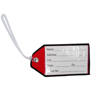 Flight Crew Red Bag Tag - Pilot Toys