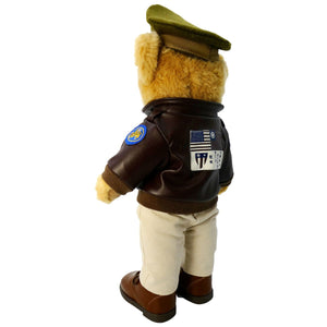 Flying Tigers Museum Quality Plush Military Bear 16" Tall - Pilot Toys