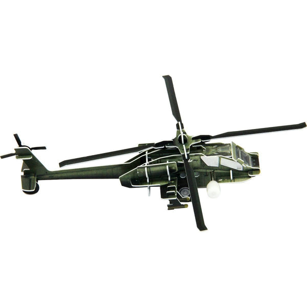 AH-64 Apache Wind-Up 3D Puzzle - Pilot Toys