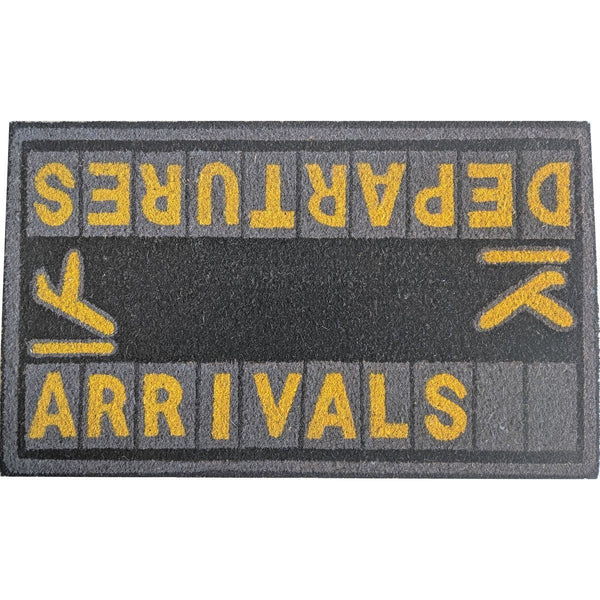 Arrivals / Departures Door Mat - Pilot Toys