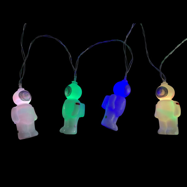 Astronaut Battery Powered Color Changing String Lights - Pilot Toys