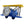 Blue and Yellow Biplane Desk Clock - Pilot Toys