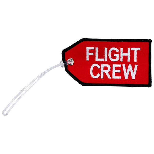 Flight Crew Red Bag Tag - Pilot Toys