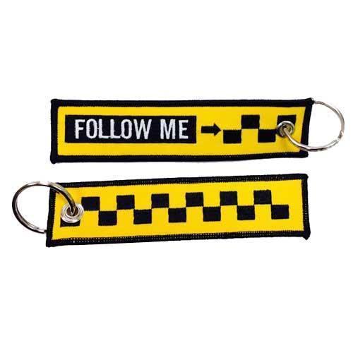 Follow Me 5" Embroidered Keychain - Pilot Toys