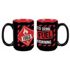 I Love To Drink Jet Fuel In The Morning Mug - Pilot Toys