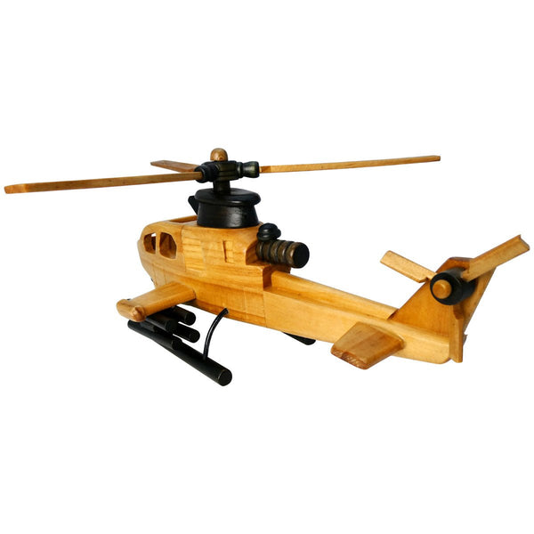 Medium Wood Apache - Pilot Toys