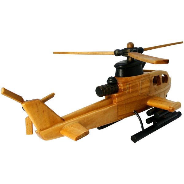 Medium Wood Apache - Pilot Toys