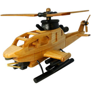 Medium Wood Apache - Pilot Toys