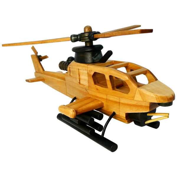 Medium Wood Apache - Pilot Toys