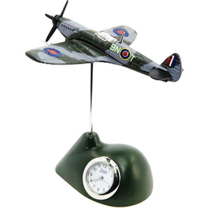 Spitfire Desk Clock - Pilot Toys