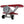 Load image into Gallery viewer, White and Red Biplane Desk Clock - Pilot Toys
